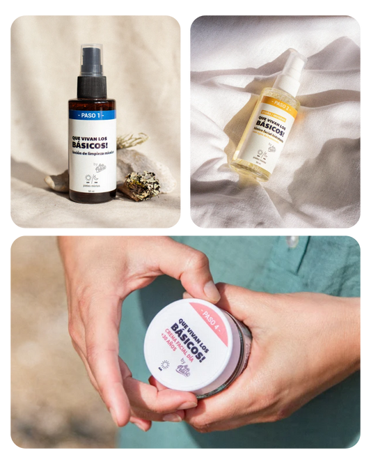 Kit skincare Minimalista