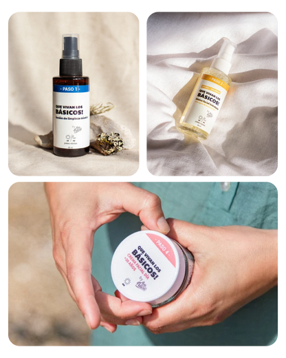 Kit skincare Minimalista